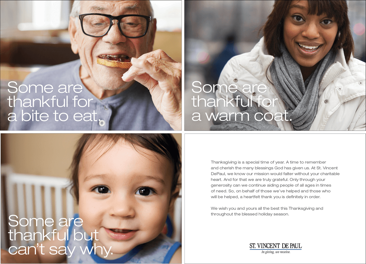 St. Vincent de Paul Society <strong>Thanksgiving Card</strong>